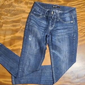 Rewind Blue Denim Jeans size 7 skinny